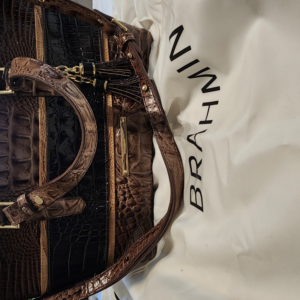 Brahmin Brown and Black Women's Bag